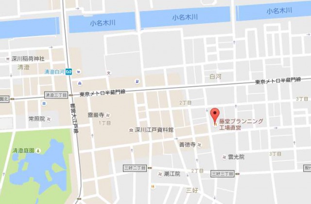 藤堂プランニング周辺の地図